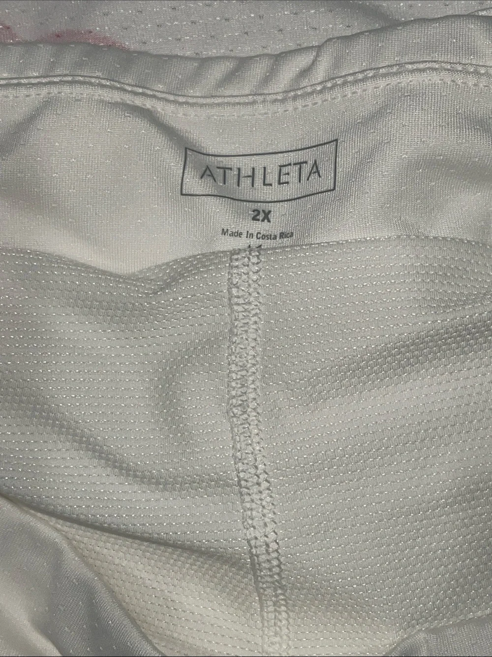 Athleta White Skirt with Pink and Purple Floral Print